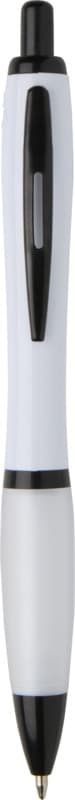 Nash recycled plastic ballpoint pen with black trims (black ink)
