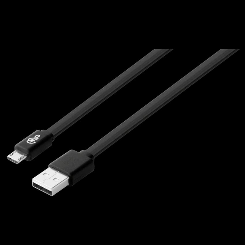 Pro Bass Energize Series Packaged Micro USB Cable - Black - 1.2m 3