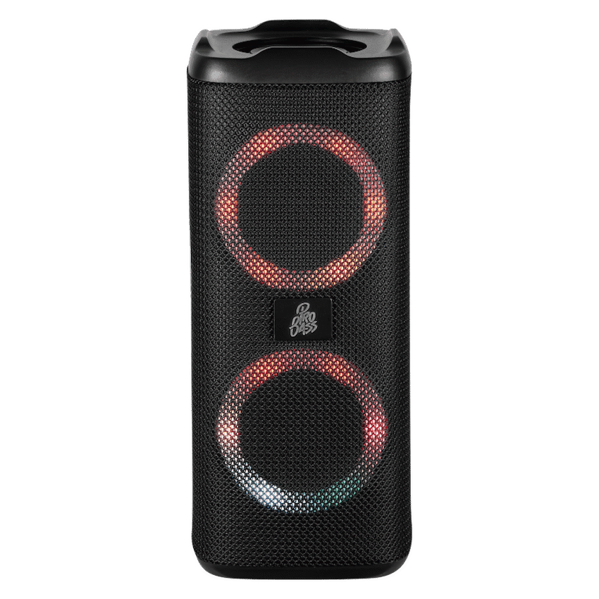 Pro Bass Pulse Box Portable Bluetooth Speaker - Black