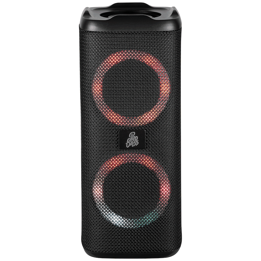 Pro Bass Pulse Box Portable Bluetooth Speaker - Black 3