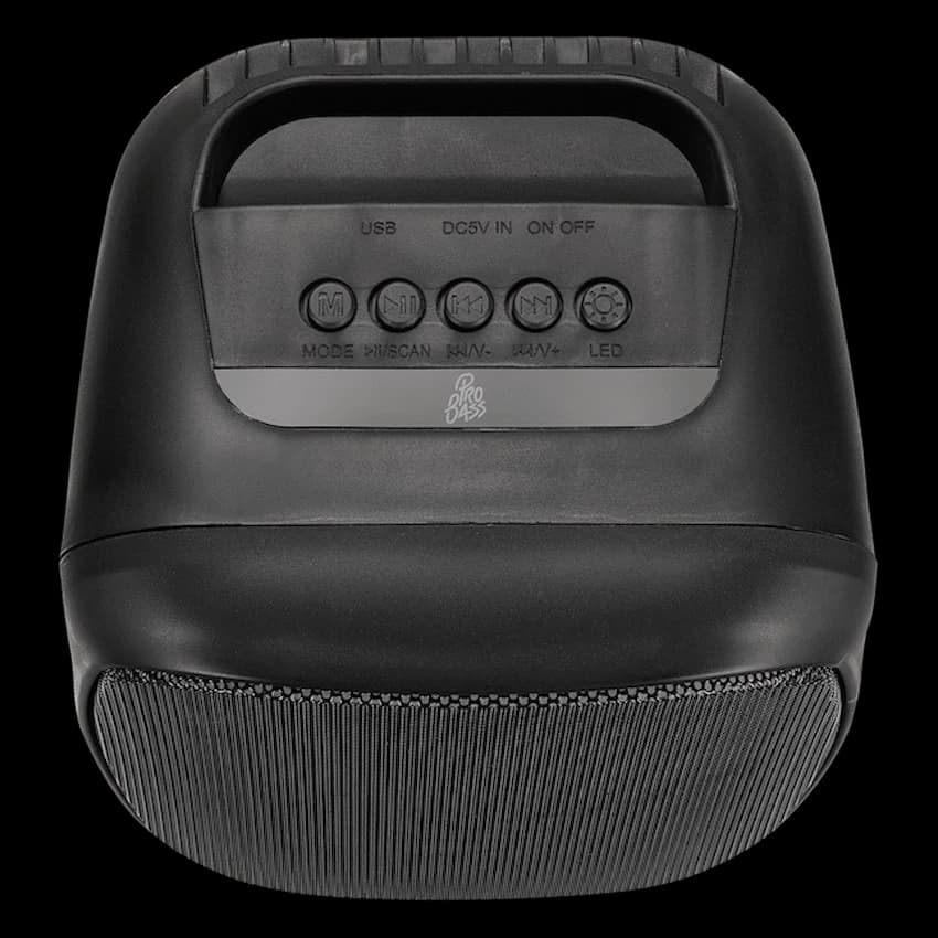 Pro Bass BlastWave Series BT Mini Speaker - Black 4