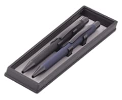 Veneer Black & Blue Pen Set 2