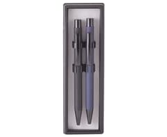 Veneer Black & Blue Pen Set 3