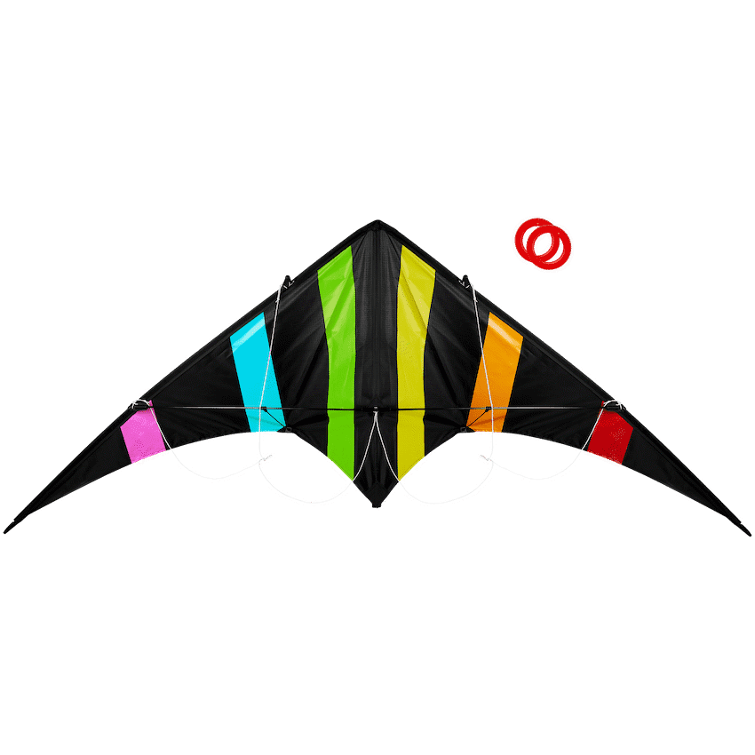 Quest Dual Line Delta Stunt 180cm Kite - Multi