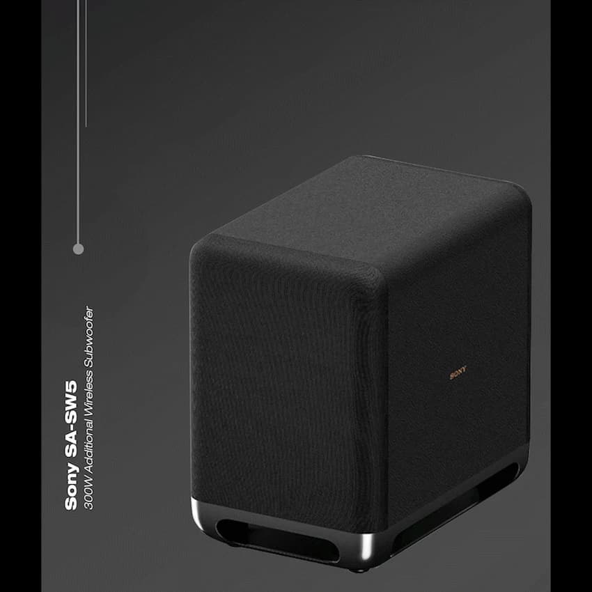 Sony SA-SW5 300w Wireless Subwoofer for HT-A9 5