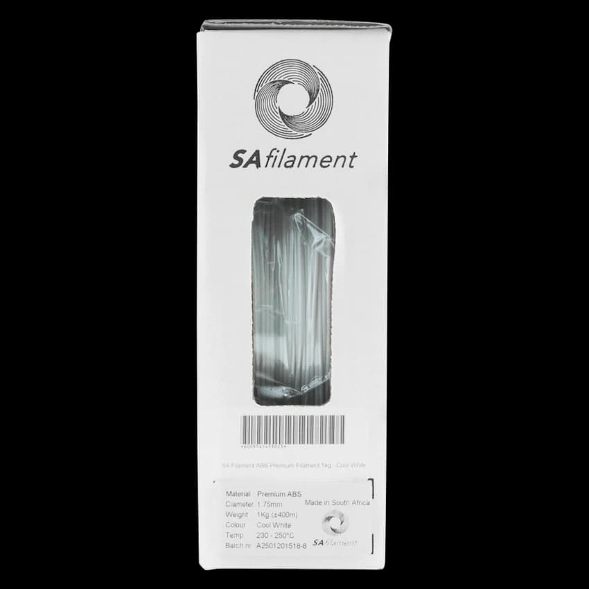 SA Filament ABS Premium Filament 1kg - Cool White 3