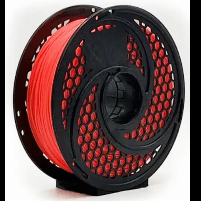SA Filament PLA UV Neon Filament 1kg -  Fire Red 1