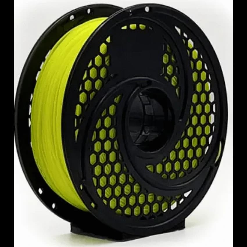 SA Filament PLA UV Neon Filament 1kg -  Lunar Yellow