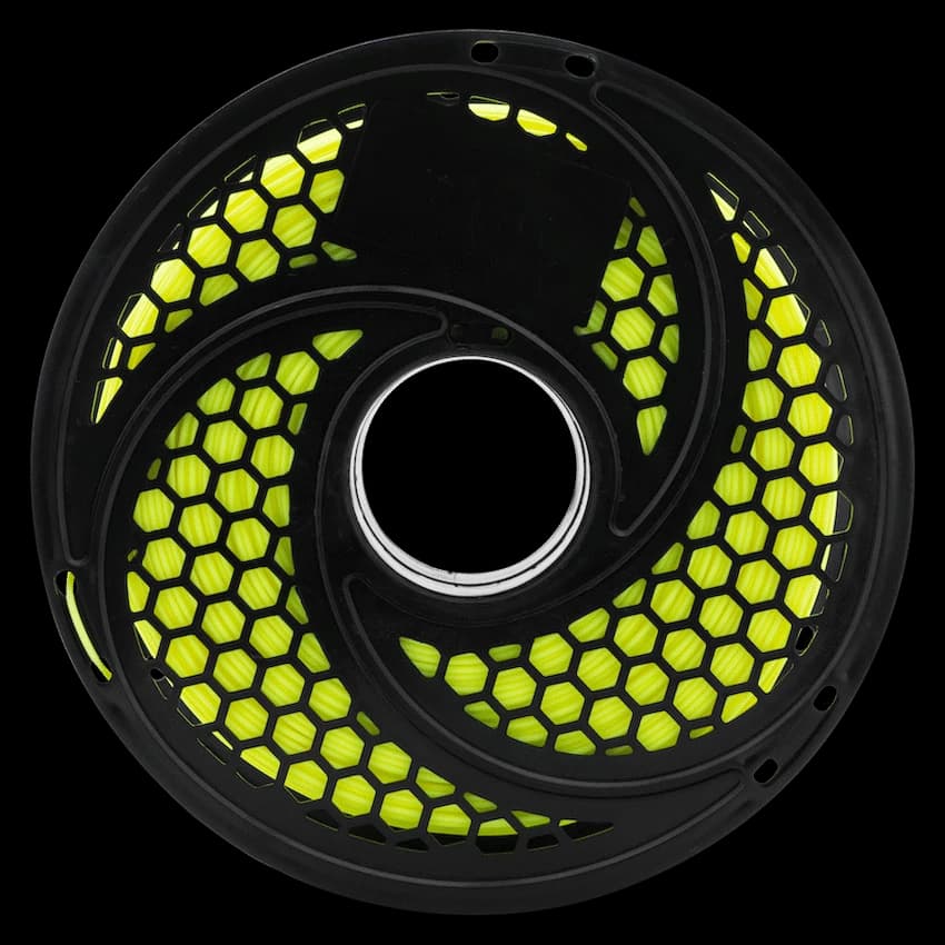 SA Filament PLA UV Neon Filament 1kg -  Lunar Yellow 2