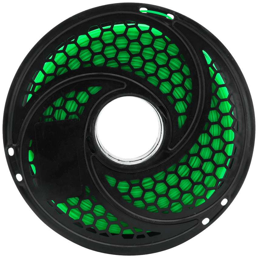SA Filament PLA UV Neon Filament 1kg -  Luminous Green 2