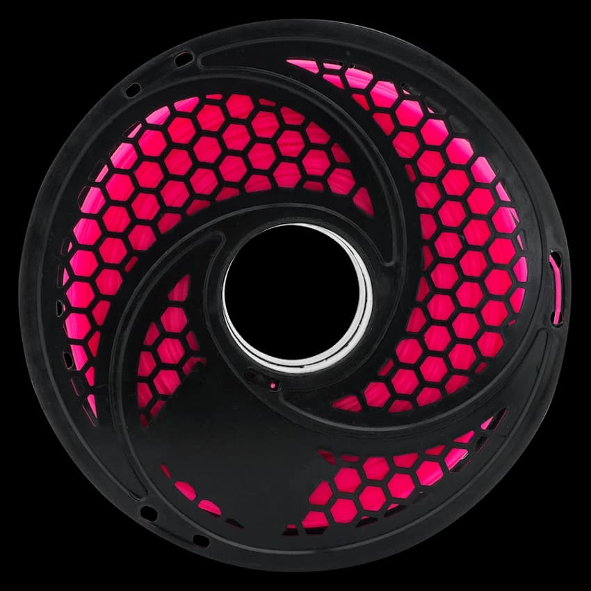 SA Filament PLA UV Neon Filament 1kg -  Pink 2