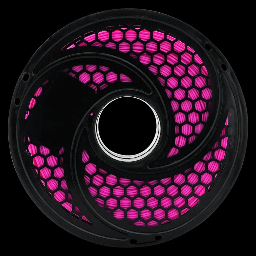 SA Filament PLA UV Neon Filament 1kg - Magenta 2