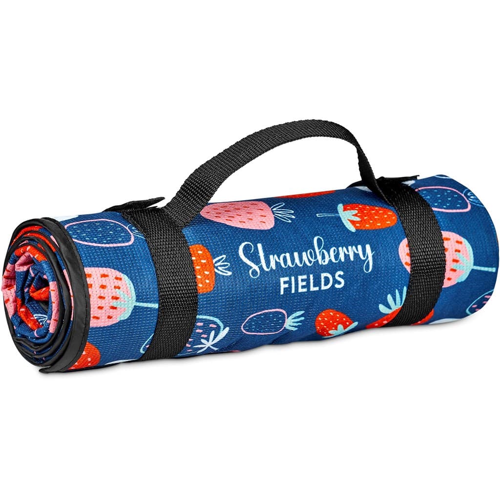 Pre-Printed Sample Hoppla Ivory Recycled PET Picnic Mat 7