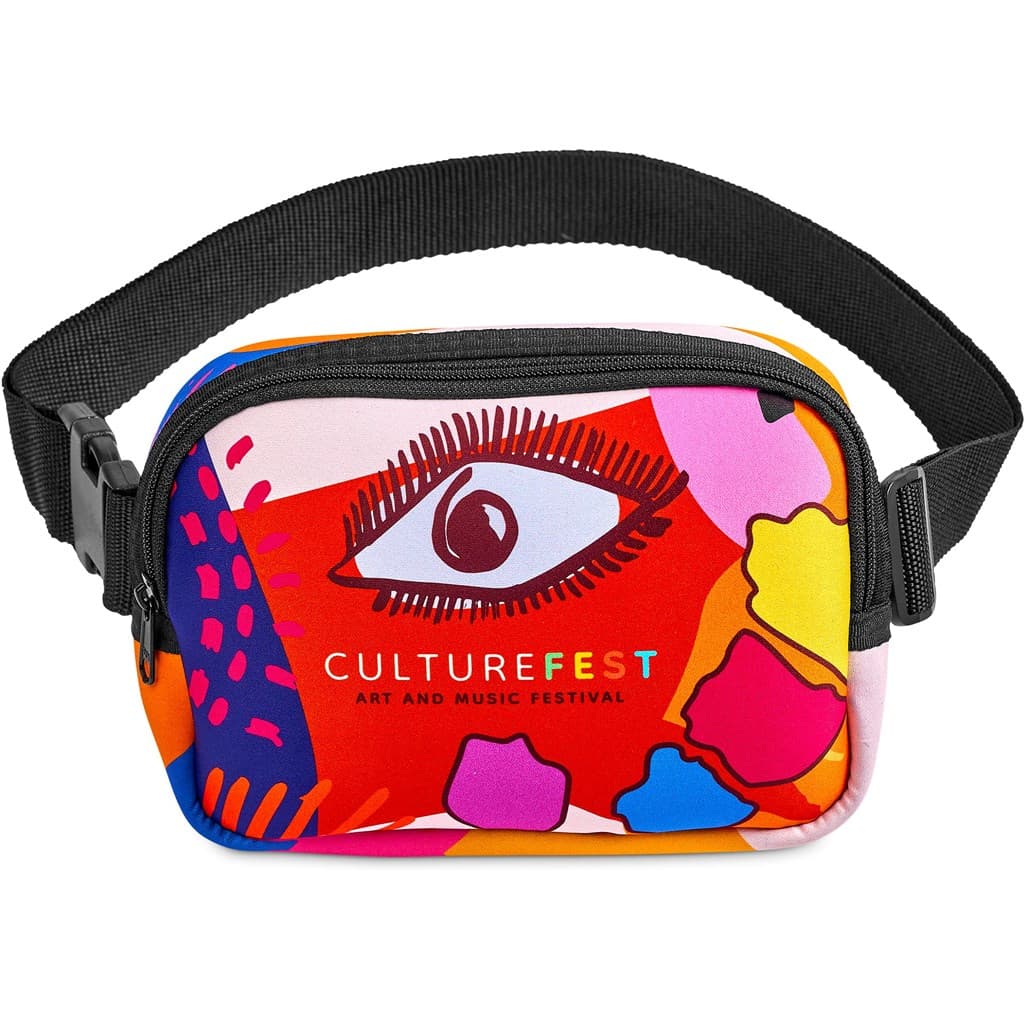 Pre-Printed Sample Hoppla Lula Neoprene Waist Bag 7