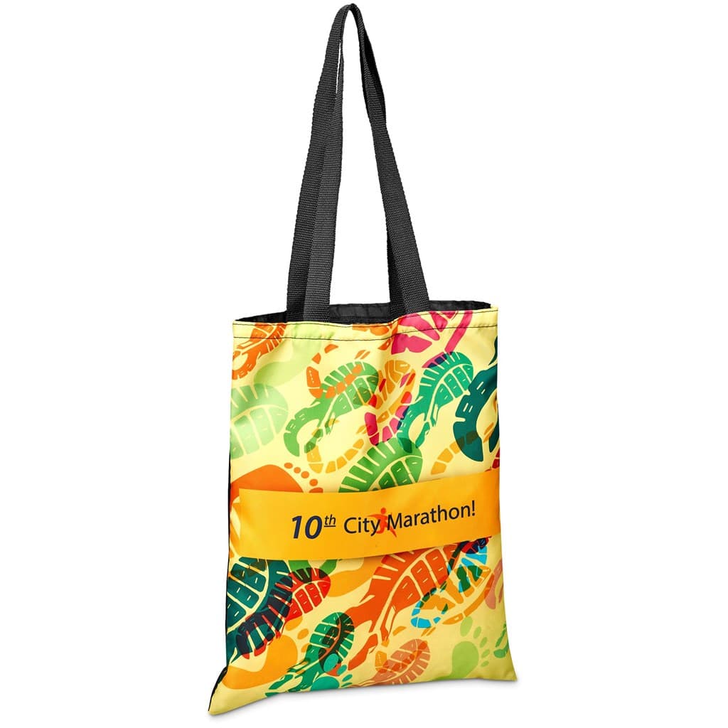 Pre-Printed Sample Hoppla Mall Shopper With Front Panel 3