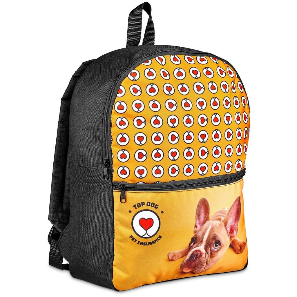 Pre-Printed Sample Hoppla Huron Backpack 3