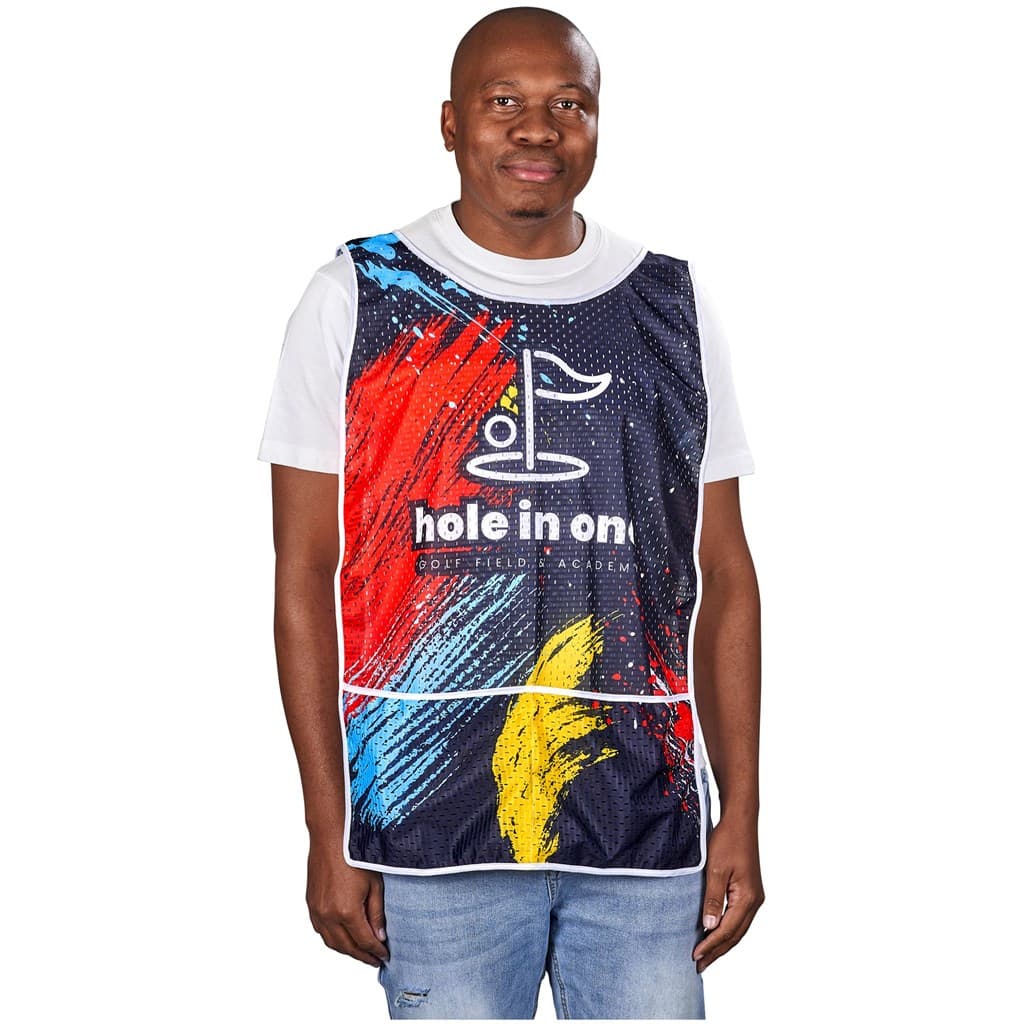 Pre-Printed Sample Hoppla League Caddy Bib 6