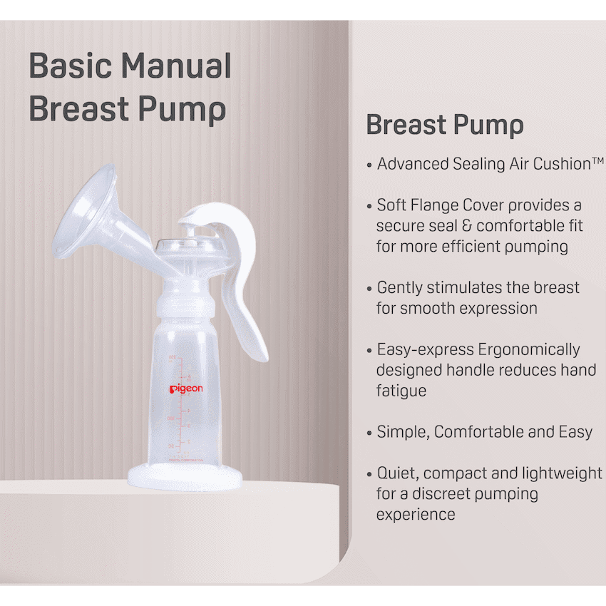 PIGEON MANUAL BREAST PUMP BASIC MODEL 2