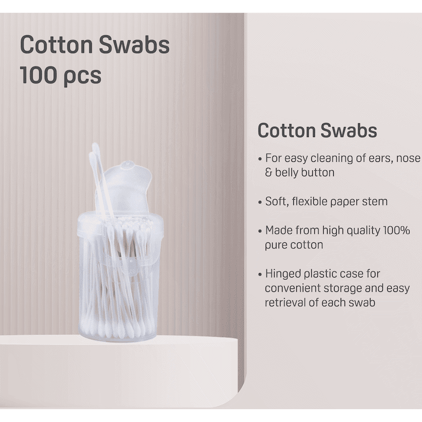Pigeon Cotton Buds - Boxed (100 Pcs) 2