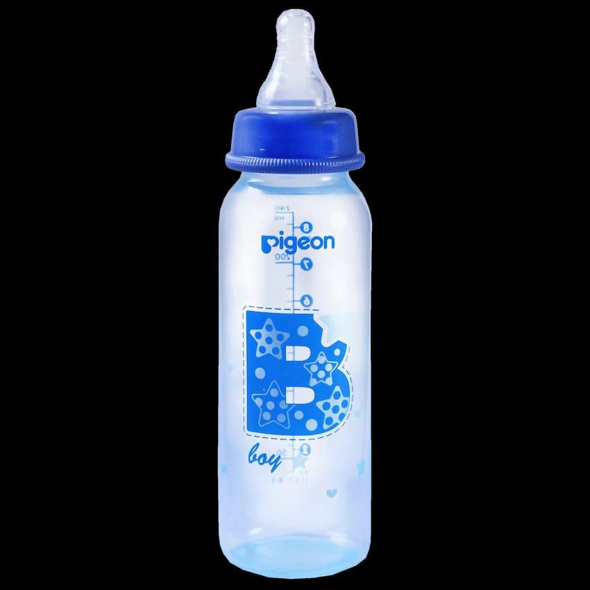 Pigeon Flexible Bottle Standard Neck - Blue 240ml 2