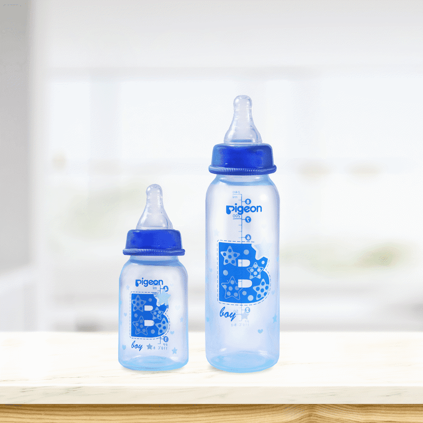 Pigeon Flexible Bottle Standard Neck - Blue 240ml 5