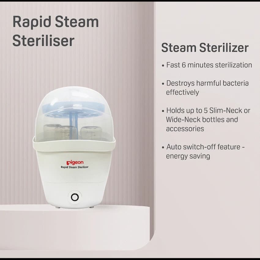 Pigeon - Rapid Electric Steam Sterilizer 2