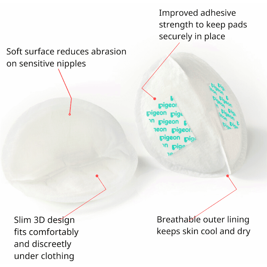 Pigeon Breast Pads ComfyFeel 50 Pc Box 4