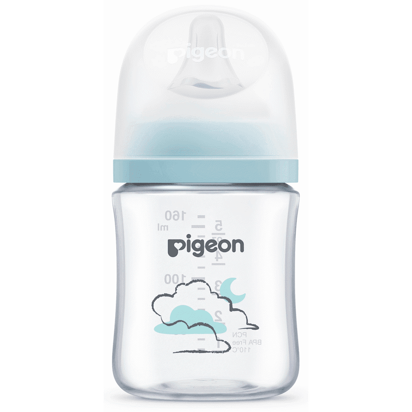 Pigeon Softouch Nursing Bottle T-Ester 160ml - Cloud