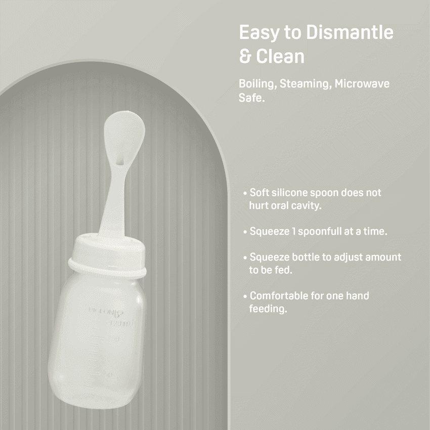 Pigeon - Weaning Bottle + Spoon (D328) 3