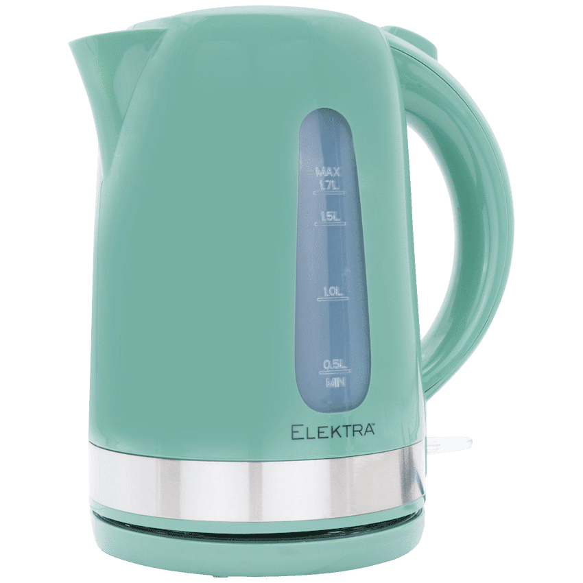 Elektra 2200w 1.7l Plastic Kettle - Green