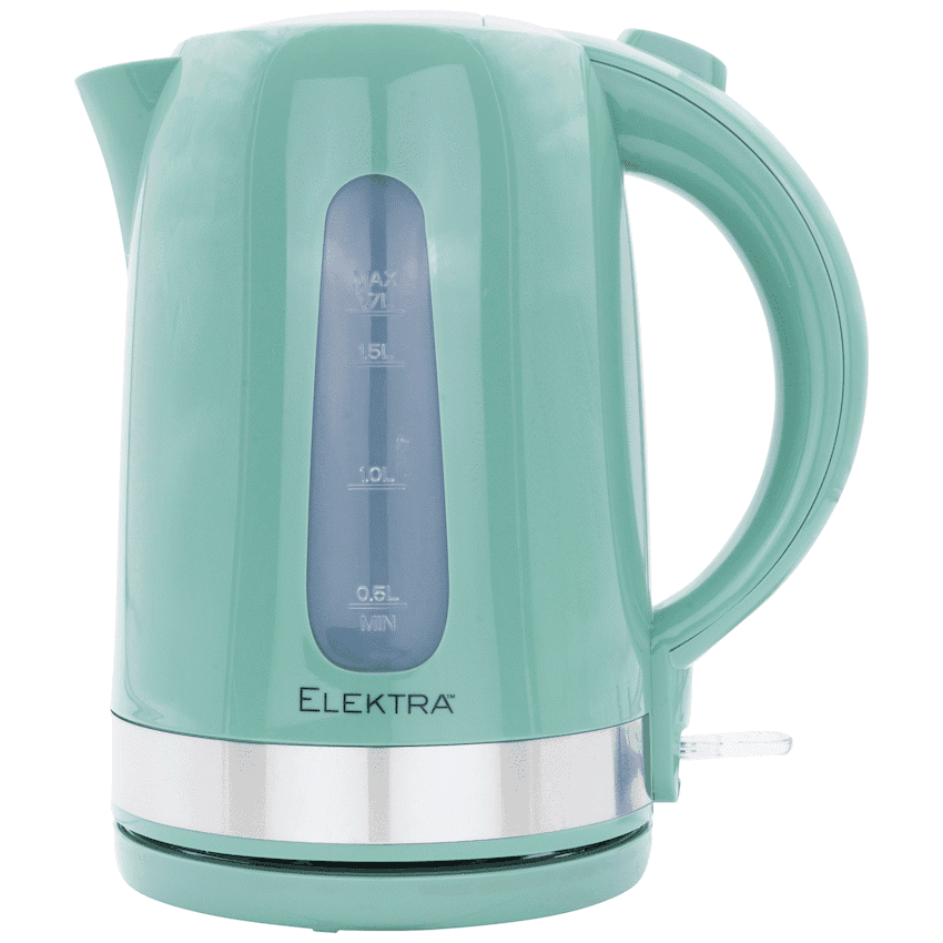 Elektra 2200w 1.7l Plastic Kettle - Green 4