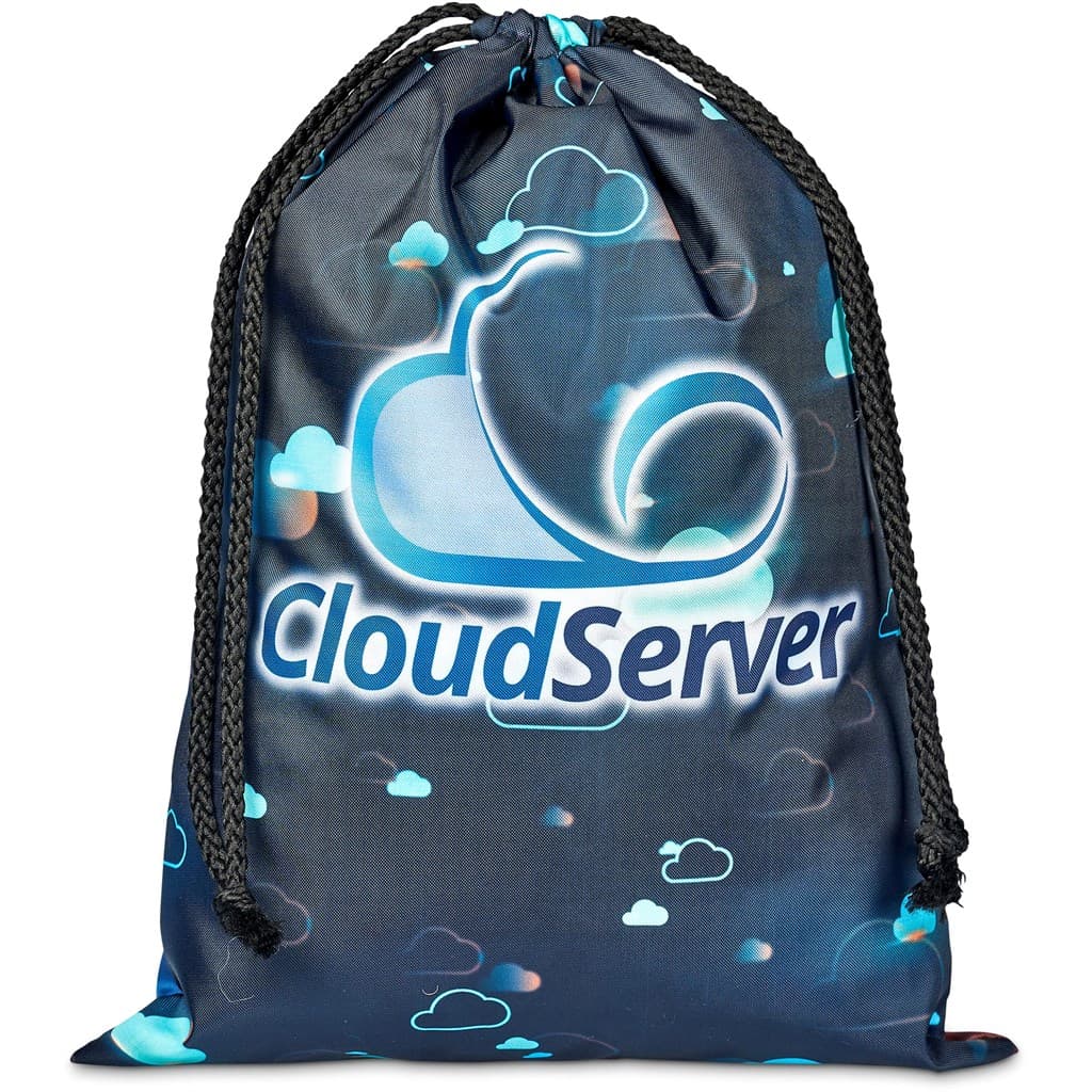 Pre-Production Sample Hoppla Pacific Maxi Polyester Drawstring Pouch 7