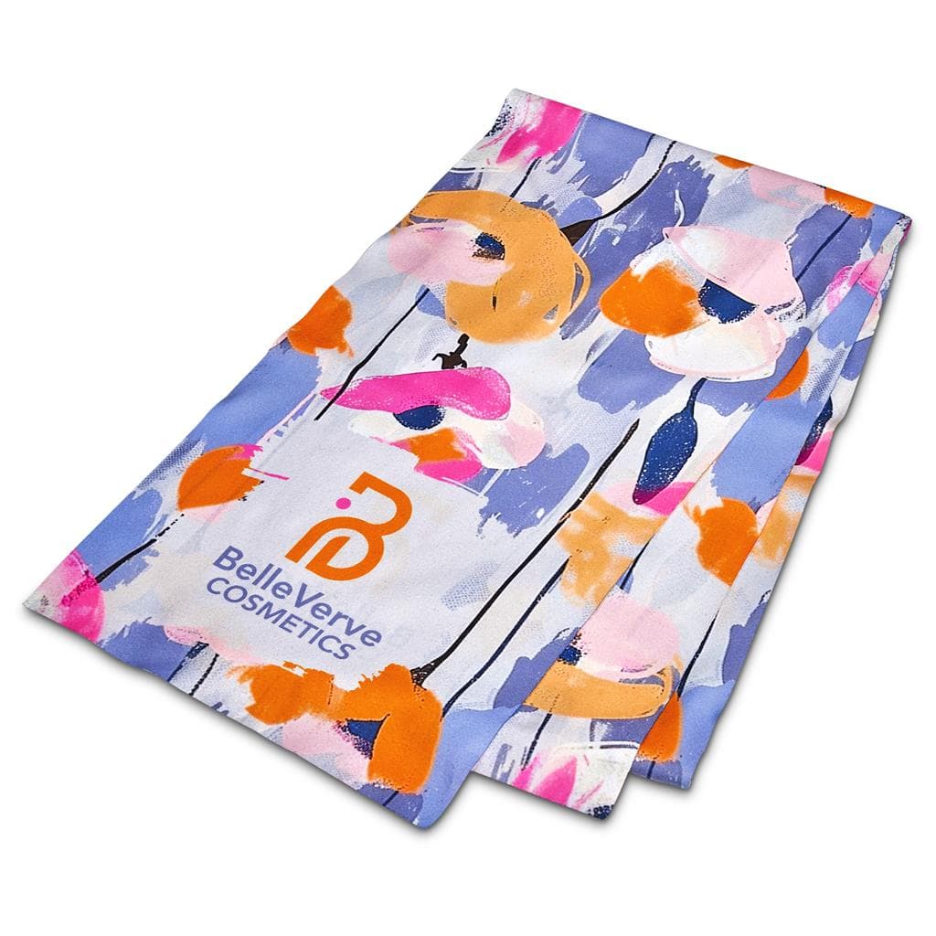 Pre-Production Hoppla Snuggle Polar Fleece Scarf - Double-Sided Branding 2