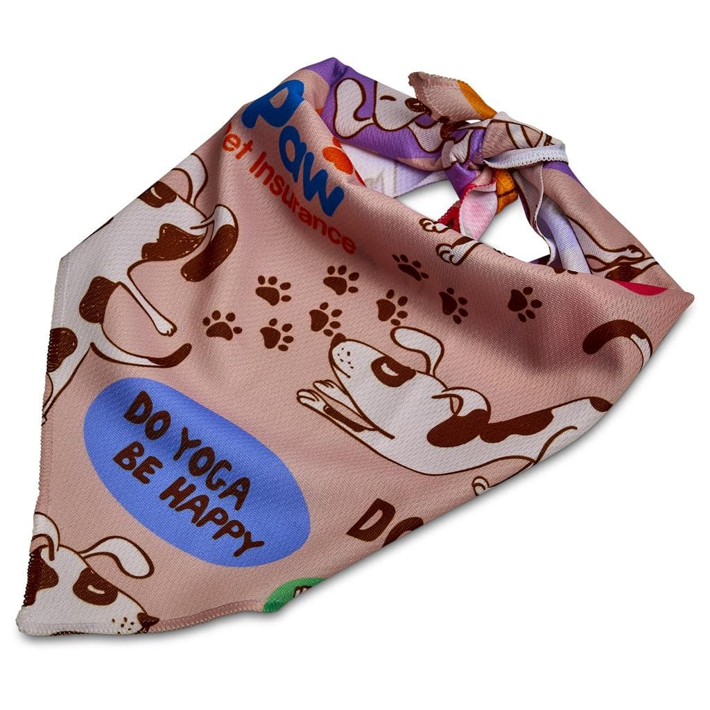 Pre-Production Sample Hoppla Bosco Large Polyester Dog Bandana 5