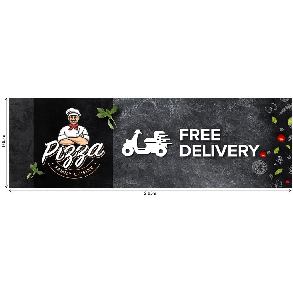 Ovation Sublimated A-Frame Fabric Skin 3m X 1m (Excludes Hardware) 1