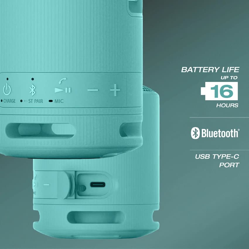 Sony XB100 Portable Bluetooth Speak - Blue 3