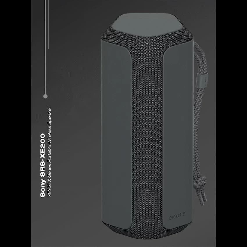 Sony SRS-XE200 (Dark Grey) Portable Wireless Speaker 5