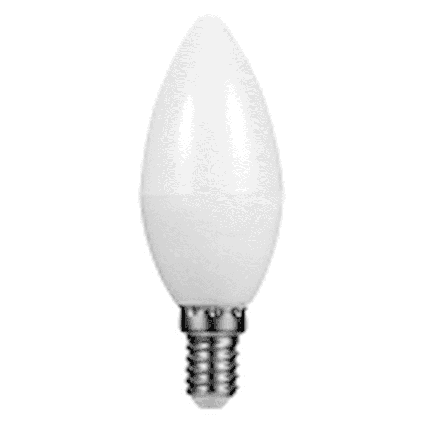 Switched 5w Candle LED Light Bulb E14 2