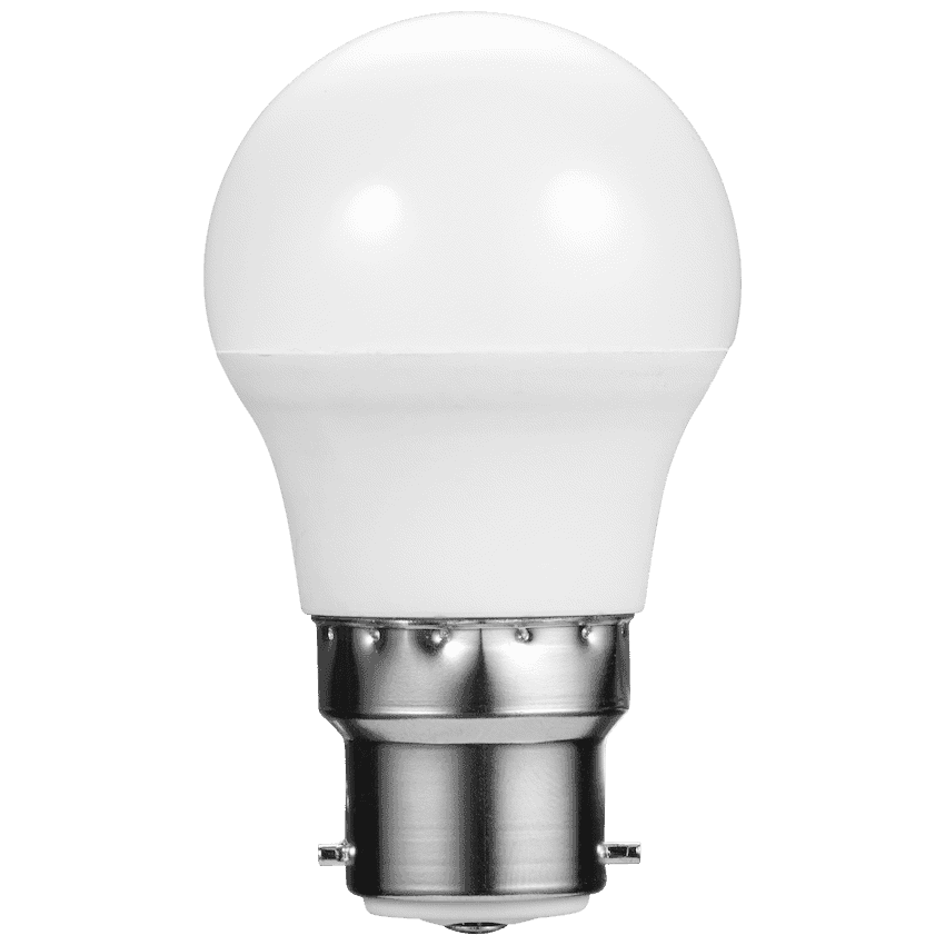 Switched 5w Golf Ball LED Light Bulb B22 4