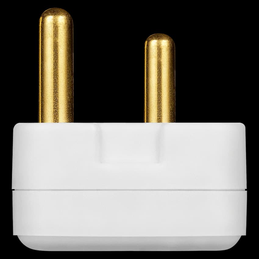 Switched 3-Way Medium Surge Adaptor - White 3