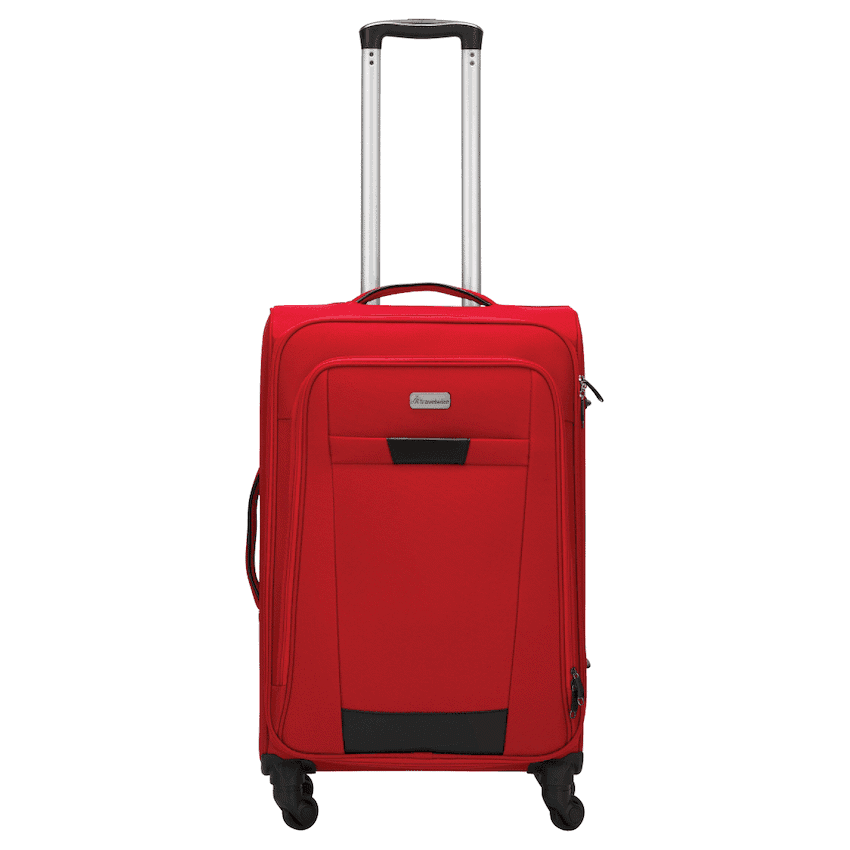 Travelwize Arctic 55cm 4-Wheel Spinner Trolley Case - Red