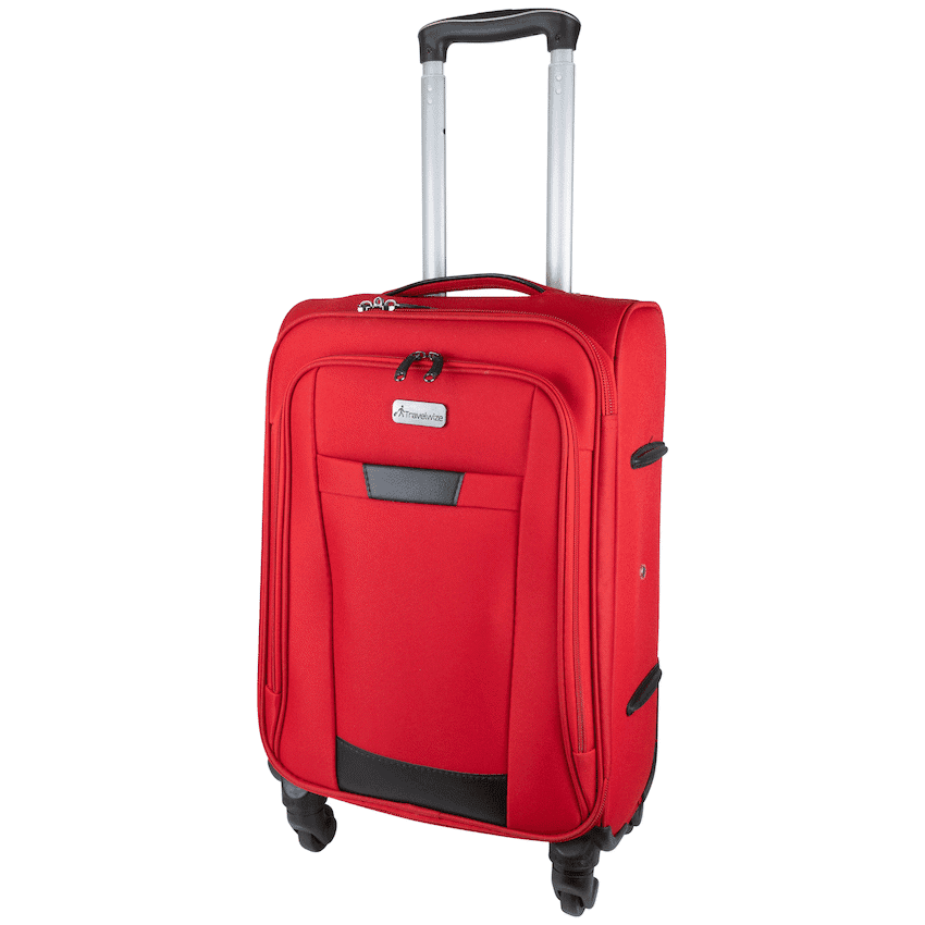 Travelwize Arctic 55cm 4-Wheel Spinner Trolley Case - Red 3