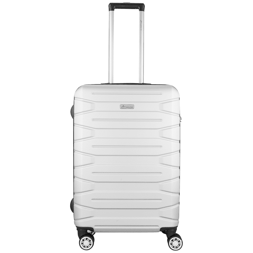 Travelwize Cabana ABS 4-Wheel Spinner 65cm Luggage - Platinum