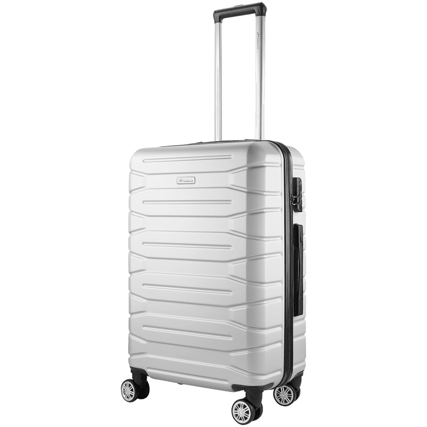 Travelwize Cabana ABS 4-Wheel Spinner 65cm Luggage - Platinum 2