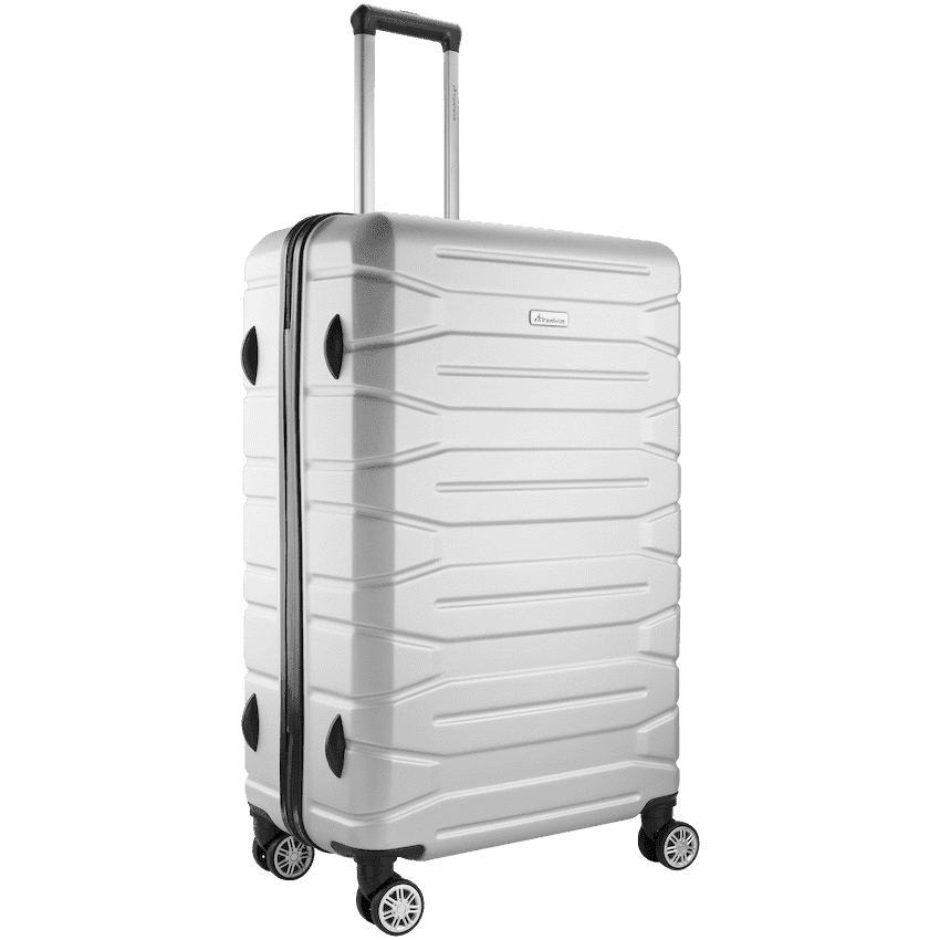 Travelwize Cabana ABS 4-Wheel Spinner 75cm Luggage - Platinum 2