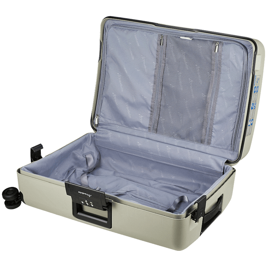 Travelwize Clipper PP 55cm 4-Wheel Spinner Luggage Beige 4