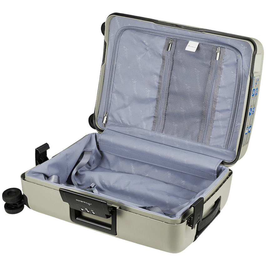 Travelwize Clipper PP 65cm 4-Wheel Spinner Luggage Beige 5