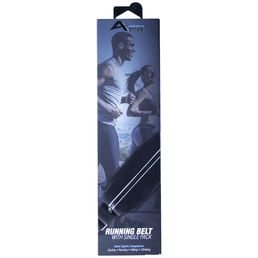 Volkano Active Strap Series Running Belt (Black) 2