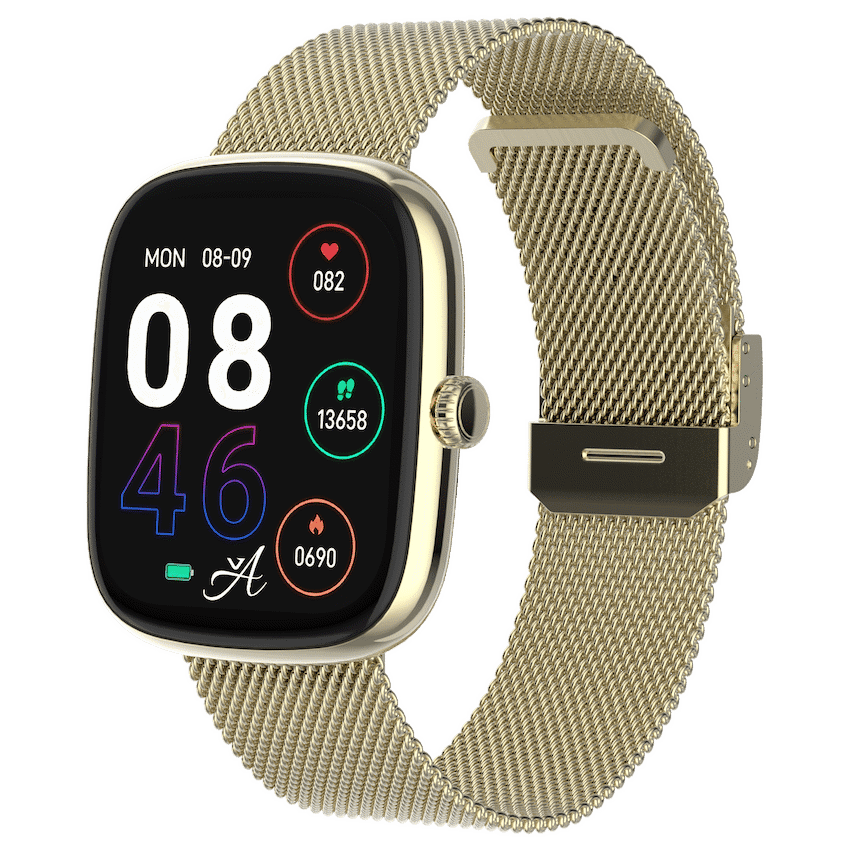 Volkano Ayla Collection Smartwatch with Milanese Strap 2