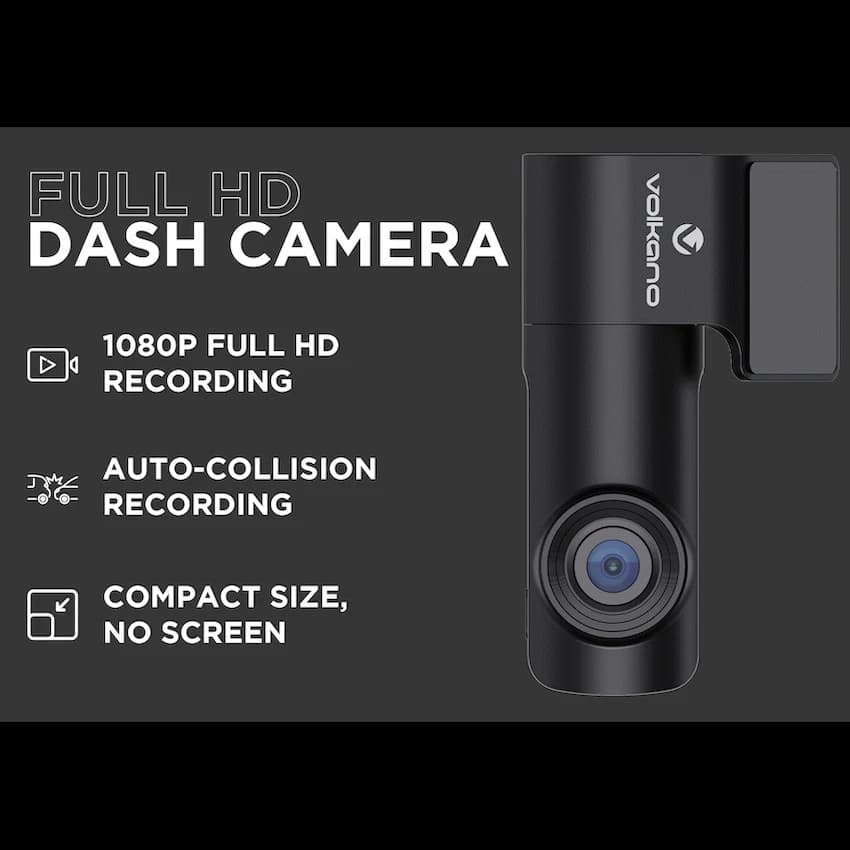 Volkano Vigilance Series FHD Dash Camera - Black 4